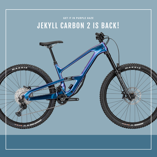 🚵‍♂️💜 Cannondale Jekyll Carbon 2 in Purple Haze back on stock
